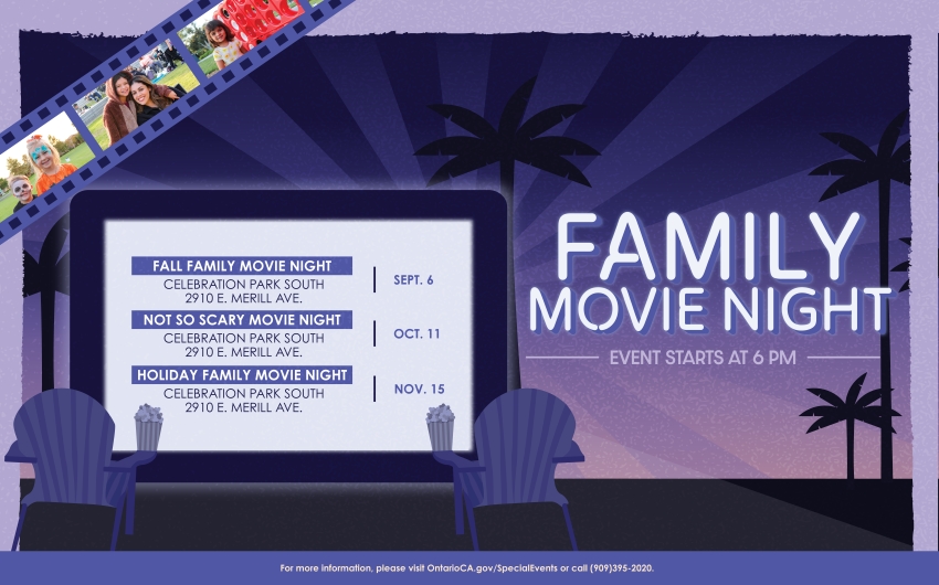 Family Movie Night Banner